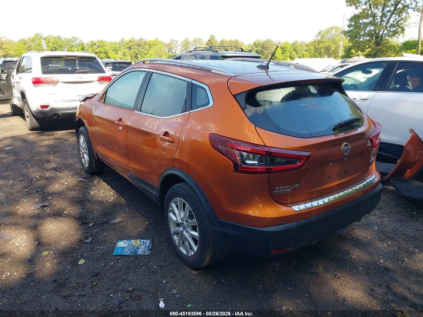 2021 Nissan Rogue VIN JN1BJ1BW6MW444955 IAAI salvage auction — FRONT END, Mv-907A (New York), sold $3,900 on 2026-07-21 (photo 3)