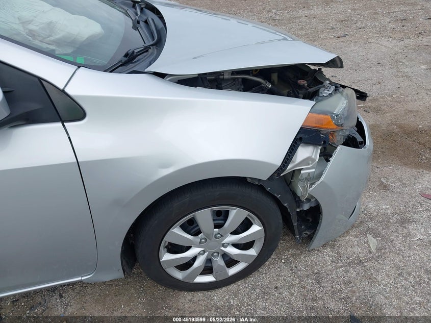 2018 Toyota Corolla VIN 5YFBURHE7JP800853 IAAI salvage auction — FRONT & REAR, Salvage (Illinois), sold $1,400 on 2026-07-15 (photo 6)