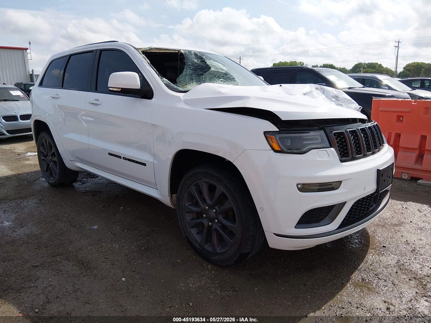 2018 Jeep Grand cherokee VIN 1C4RJFCG2JC343392 — IAAI salvage auction photo