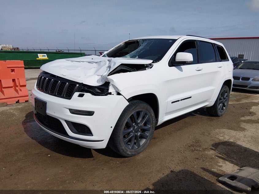2018 Jeep Grand cherokee VIN 1C4RJFCG2JC343392 IAAI salvage auction — FRONT END, Salvage (Kansas), sold $7,400 on 2026-07-31 (photo 2)