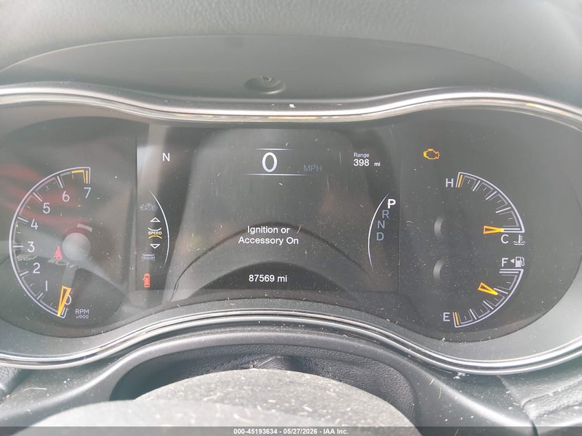 2018 Jeep Grand cherokee VIN 1C4RJFCG2JC343392 IAAI salvage auction — FRONT END, Salvage (Kansas), sold $7,400 on 2026-07-31 (photo 7)