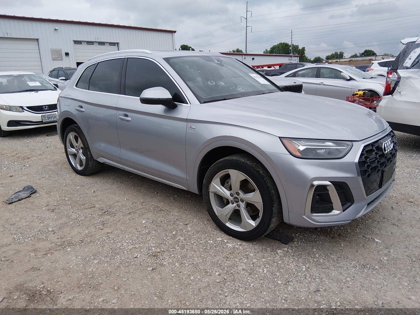 2022 Audi Q5 VIN WA1EAAFY2N2081529 IAAI salvage auction — HAIL, Clear (Missouri), sold $14,550 on 2026-07-20 (photo 1)