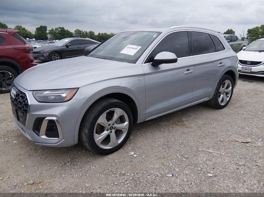 2022 Audi Q5 VIN WA1EAAFY2N2081529 IAAI salvage auction — HAIL, Clear (Missouri), sold $14,550 on 2026-07-20 (photo 2)