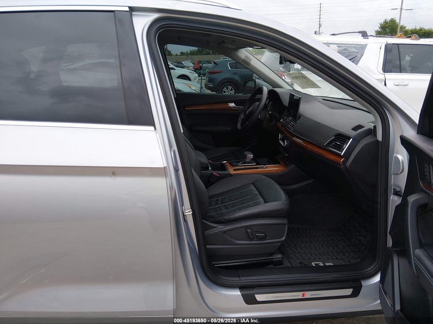 2022 Audi Q5 VIN WA1EAAFY2N2081529 IAAI salvage auction — HAIL, Clear (Missouri), sold $14,550 on 2026-07-20 (photo 5)