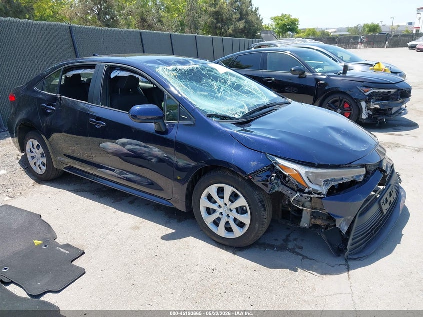 2026 Toyota VIN JTDBCMFE1T3127899 IAAI salvage auction — FRONT END, Salvage (California), sold $4,375 on 2026-07-20 (photo 1)