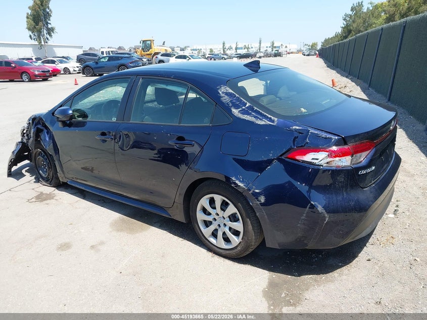 2026 Toyota VIN JTDBCMFE1T3127899 IAAI salvage auction — FRONT END, Salvage (California), sold $4,375 on 2026-07-20 (photo 3)