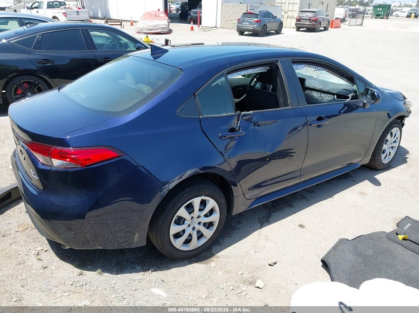2026 Toyota VIN JTDBCMFE1T3127899 IAAI salvage auction — FRONT END, Salvage (California), sold $4,375 on 2026-07-20 (photo 4)