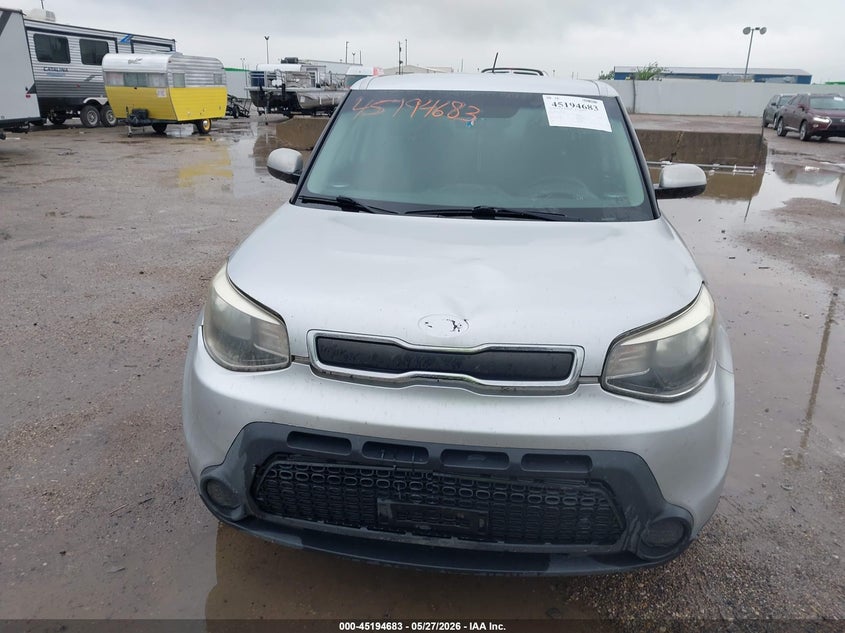 2015 Kia Soul VIN KNDJN2A23F7786801 IAAI salvage auction — FRONT END, Salvage Title, sold $400 on 2026-07-22 (photo 6)