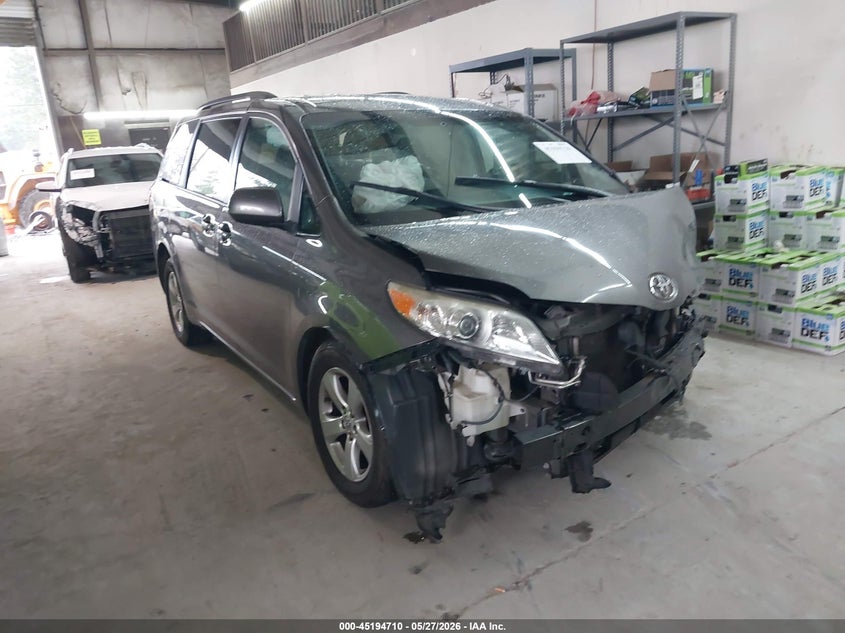 2017 Toyota Sienna VIN 5TDKZ3DC2HS802384 IAAI salvage auction — ALL OVER, Salvage (Georgia), sold $1,750 on 2026-07-14 (photo 1)