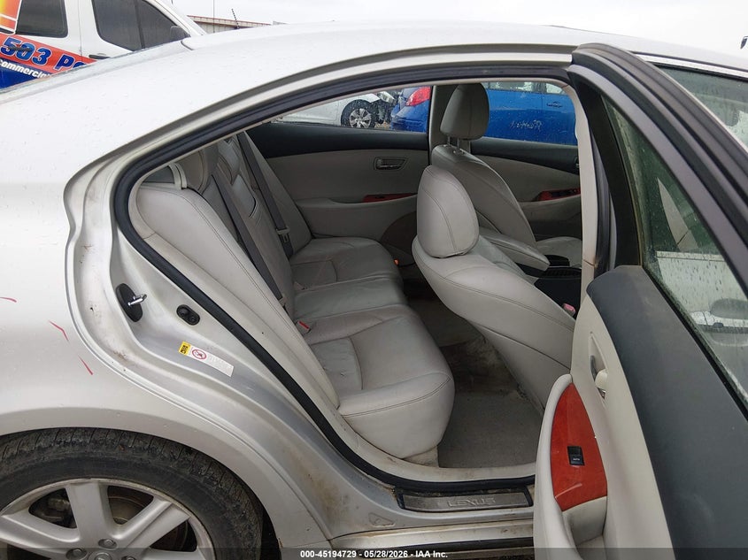 2007 Lexus Es 350 VIN JTHBJ46G172120498 IAAI salvage auction — FRONT END, Clear (Arkansas), sold $825 on 2026-07-09 (photo 8)