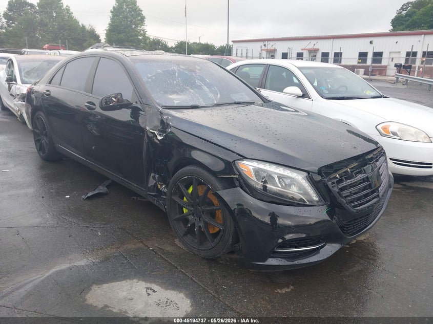 2016 Mercedes-benz S class VIN WDDUG8FB2GA210873 IAAI salvage auction — FRONT END, Salvage (Idaho), sold $6,150 on 2026-07-13 (photo 1)