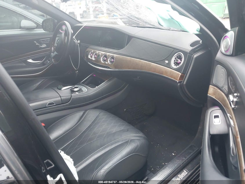 2016 Mercedes-benz S class VIN WDDUG8FB2GA210873 IAAI salvage auction — FRONT END, Salvage (Idaho), sold $6,150 on 2026-07-13 (photo 5)