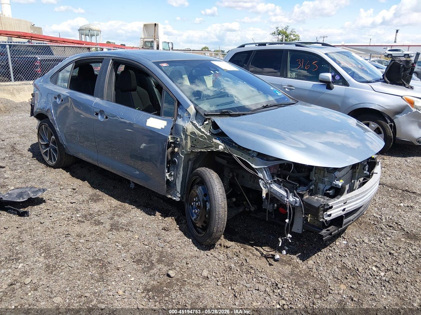 2021 Toyota Corolla VIN 5YFP4MCE6MP069692 IAAI salvage auction — FRONT END, Salvage Title, sold $4,700 on 2026-07-13 (photo 1)