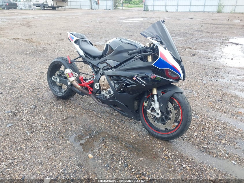 2022 BMW S 1000 VIN WB10E2307N6F48123 IAAI salvage auction — UNKNOWN, Salvage (Texas), sold $8,600 on 2026-07-08 (photo 1)