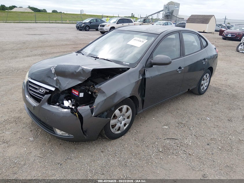 2007 Hyundai Elantra VIN KMHDU46D77U087952 IAAI salvage auction — FRONT END, Salvage (Illinois), sold $300 on 2026-07-08 (photo 2)