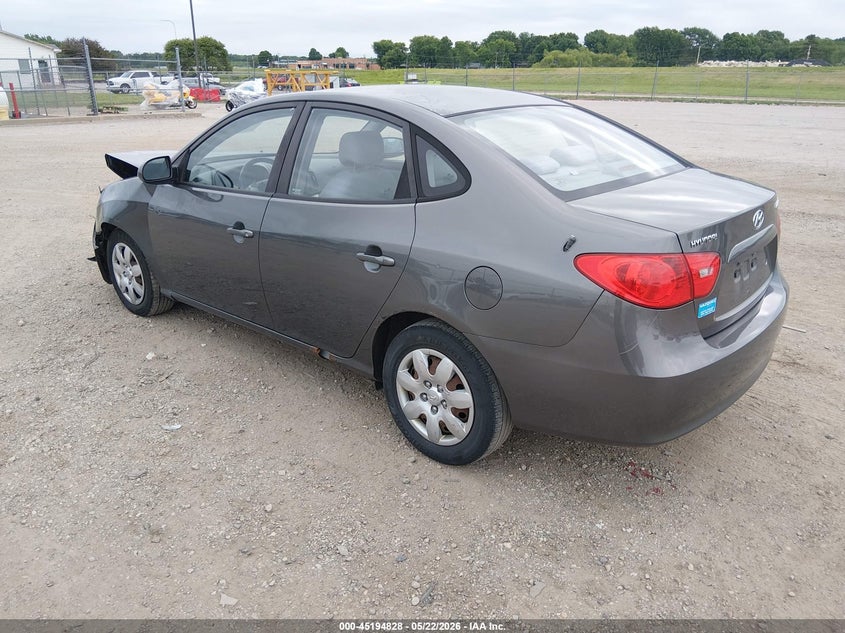 2007 Hyundai Elantra VIN KMHDU46D77U087952 IAAI salvage auction — FRONT END, Salvage (Illinois), sold $300 on 2026-07-08 (photo 3)