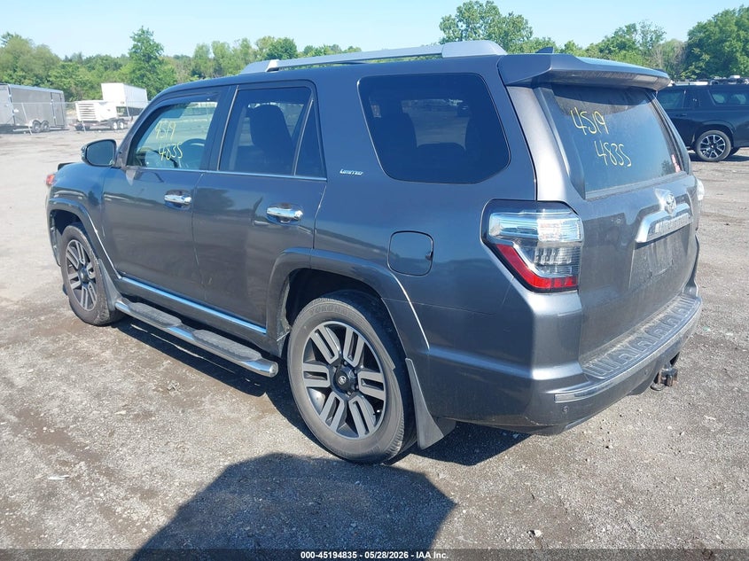 2016 Toyota 4runner VIN JTEBU5JR0G5310133 IAAI salvage auction — RIGHT FRONT, Salvage Title, sold $18,700 on 2026-07-07 (photo 3)