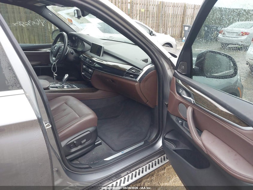 2017 BMW X5 VIN 5UXKT0C32H0V97507 IAAI salvage auction — ENGINE DAMAGE, Clear (Virginia), sold $4,000 on 2026-07-20 (photo 5)