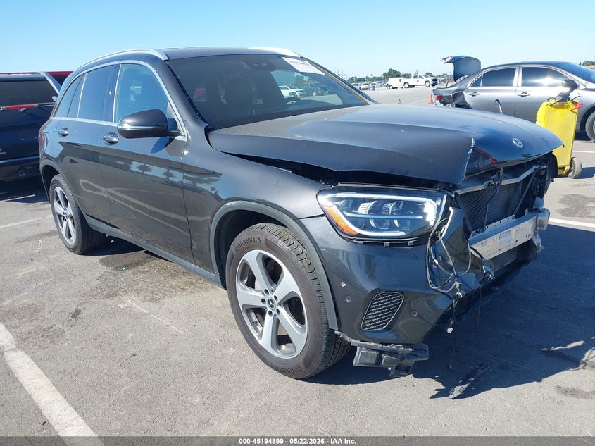 2022 Mercedes-benz Glc VIN W1N0G8DB8NV336780 IAAI salvage auction — FRONT END, Salvage (California), sold $5,500 on 2026-07-21 (photo 1)