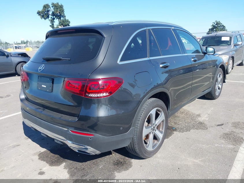 2022 Mercedes-benz Glc VIN W1N0G8DB8NV336780 IAAI salvage auction — FRONT END, Salvage (California), sold $5,500 on 2026-07-21 (photo 4)