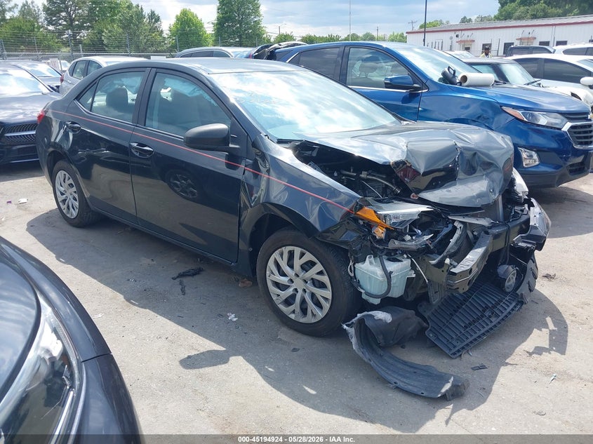 2019 Toyota Corolla VIN 5YFBURHE4KP865242 IAAI salvage auction — FRONT END, Salvage Title, sold $750 on 2026-07-13 (photo 1)