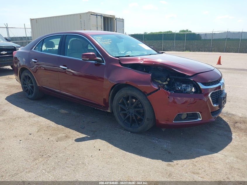 2016 Chevrolet Malibu VIN 1G11E5SA8GF135235 IAAI salvage auction — FRONT END, Salvage Title, sold $625 on 2026-07-28 (photo 1)