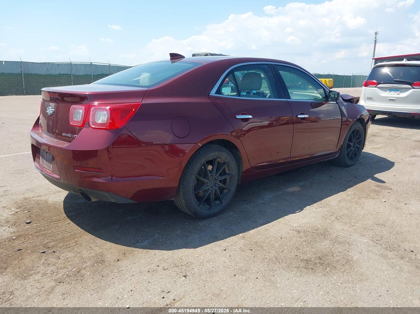 2016 Chevrolet Malibu VIN 1G11E5SA8GF135235 IAAI salvage auction — FRONT END, Salvage Title, sold $625 on 2026-07-28 (photo 4)
