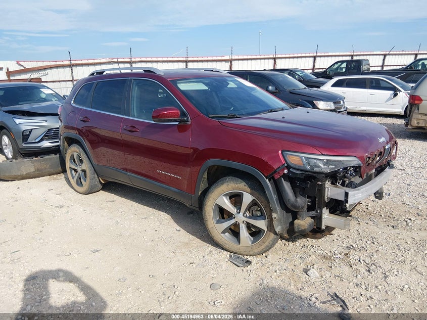 2019 Jeep Cherokee VIN 1C4PJMDX2KD157891 IAAI salvage auction — FRONT END, Salvage Title, sold $2,050 on 2026-07-24 (photo 1)