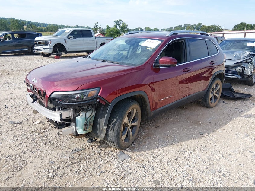 2019 Jeep Cherokee VIN 1C4PJMDX2KD157891 IAAI salvage auction — FRONT END, Salvage Title, sold $2,050 on 2026-07-24 (photo 2)