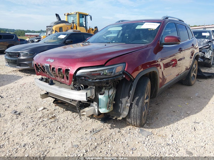 2019 Jeep Cherokee VIN 1C4PJMDX2KD157891 IAAI salvage auction — FRONT END, Salvage (Arkansas), sold $4,100 on 2026-07-24 (photo 6)