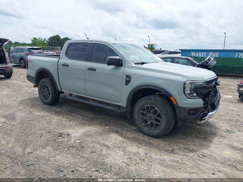 2024 Ford Ranger VIN 1FTER4HH2RLE18861 IAAI salvage auction — FRONT END, Salvage Title, sold $13,300 on 2026-07-30 (photo 1)