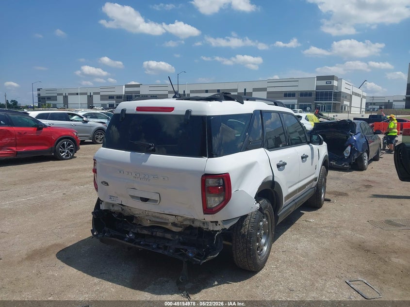 2024 Ford Bronco sport VIN 3FMCR9B68RRF50788 IAAI salvage auction — REAR END, Original (Texas), sold $7,200 on 2026-07-28 (photo 4)