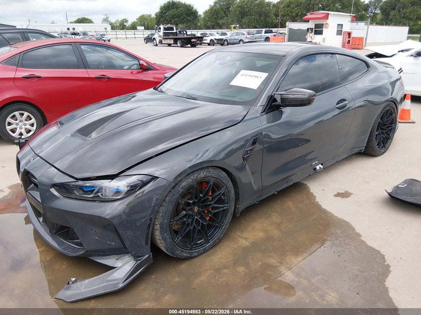 2021 BMW M4 VIN WBS33AZ09MCG62236 IAAI salvage auction — UNDERCARRIAGE, Original (Texas), sold $41,950 on 2026-07-20 (photo 2)