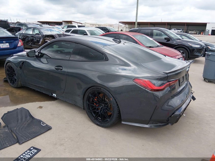 2021 BMW M4 VIN WBS33AZ09MCG62236 IAAI salvage auction — UNDERCARRIAGE, Original (Texas), sold $41,950 on 2026-07-20 (photo 3)