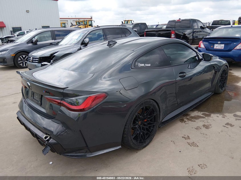 2021 BMW M4 VIN WBS33AZ09MCG62236 IAAI salvage auction — UNDERCARRIAGE, Original (Texas), sold $41,950 on 2026-07-20 (photo 4)