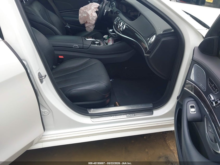 2019 Mercedes-benz S-klasse VIN WDDUG6GBXKA444934 IAAI salvage auction — FRONT END, Original (Texas), sold $13,300 on 2026-08-14 (photo 5)