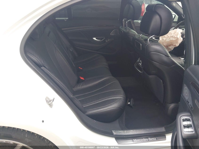 2019 Mercedes-benz S-klasse VIN WDDUG6GBXKA444934 IAAI salvage auction — FRONT END, Original (Texas), sold $13,300 on 2026-08-14 (photo 8)