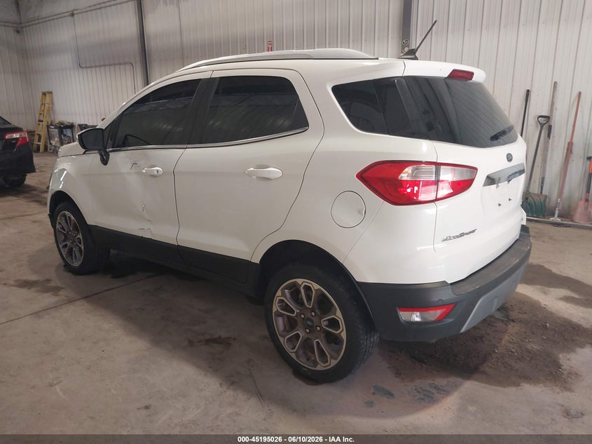 2020 Ford Ecosport VIN MAJ6S3KL3LC361440 IAAI salvage auction — FRONT END, Regular (South Dakota), sold $500 on 2026-07-28 (photo 3)