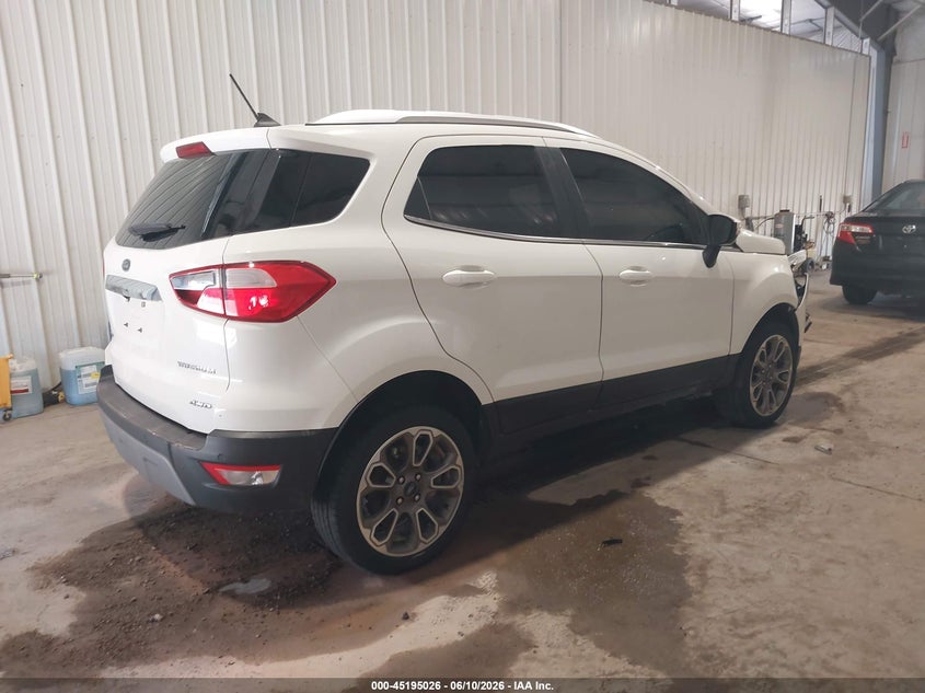 2020 Ford Ecosport VIN MAJ6S3KL3LC361440 IAAI salvage auction — FRONT END, Regular (South Dakota), sold $500 on 2026-07-28 (photo 4)