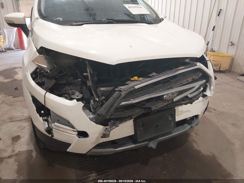 2020 Ford Ecosport VIN MAJ6S3KL3LC361440 IAAI salvage auction — FRONT END, Regular (South Dakota), sold $500 on 2026-07-28 (photo 6)