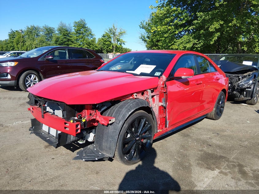 2020 Cadillac Ct4 VIN 1G6DG5RK1L0150432 IAAI salvage auction — FRONT END, Salvage Title, sold $9,800 on 2026-07-16 (photo 2)