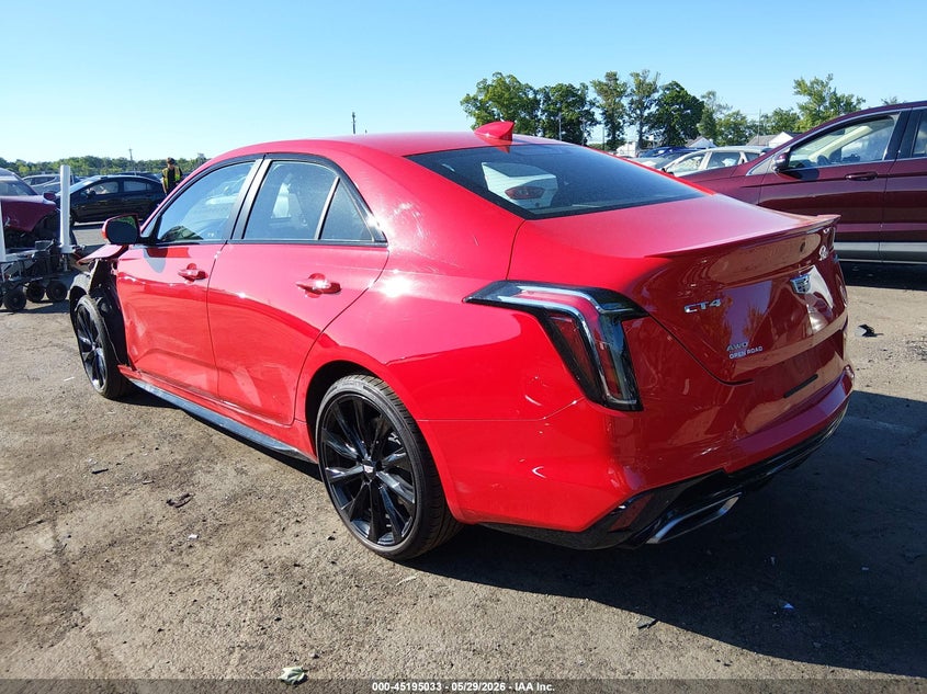 2020 Cadillac Ct4 VIN 1G6DG5RK1L0150432 IAAI salvage auction — FRONT END, Salvage Title, sold $9,800 on 2026-07-16 (photo 3)