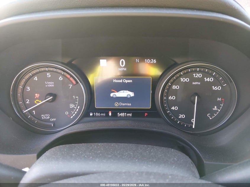 2020 Cadillac Ct4 VIN 1G6DG5RK1L0150432 IAAI salvage auction — FRONT END, Salvage Title, sold $9,800 on 2026-07-16 (photo 7)