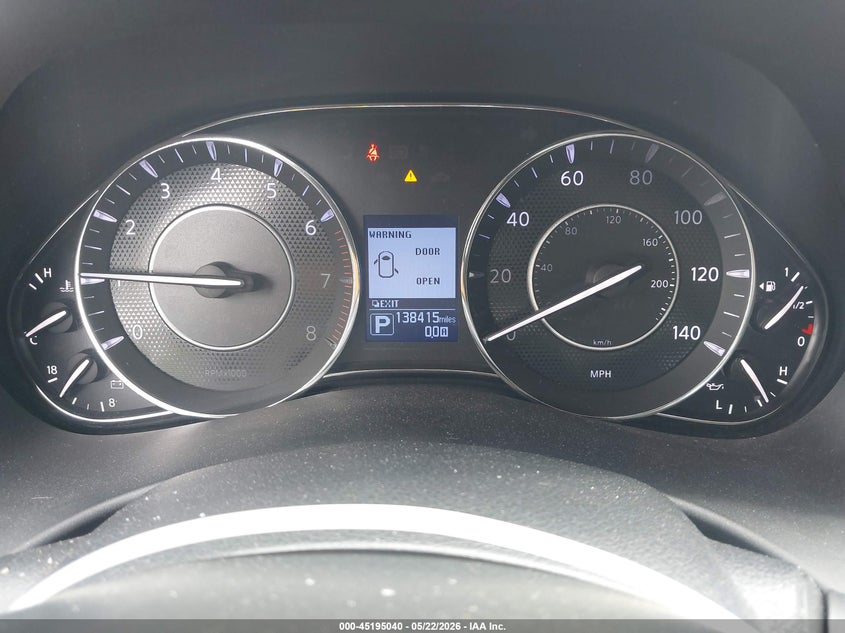 2018 Nissan Armada VIN JN8AY2ND0J9055103 IAAI salvage auction — HAIL, Original (Texas), sold $6,450 on 2026-07-22 (photo 7)