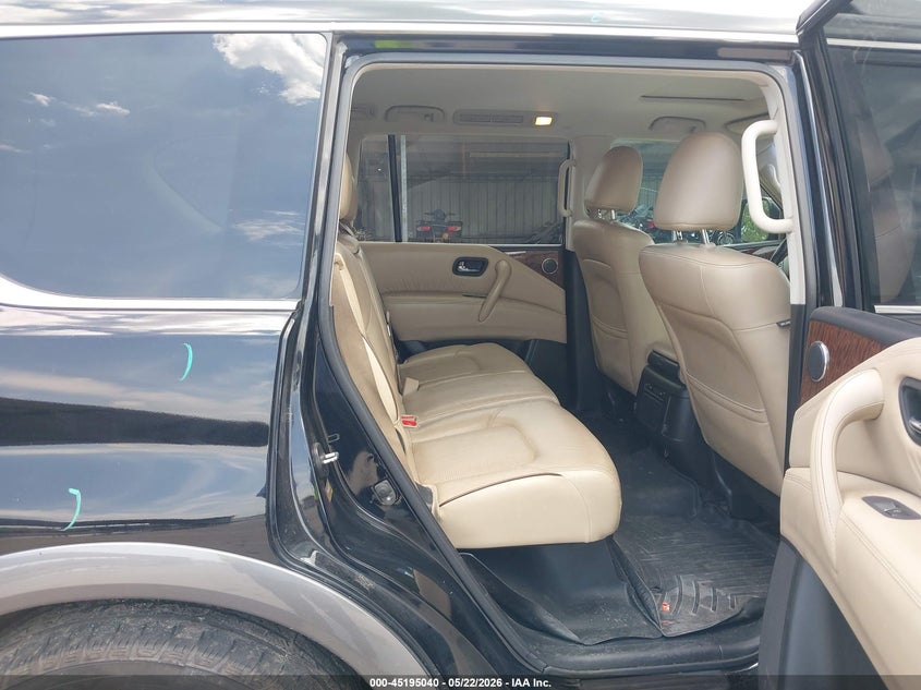 2018 Nissan Armada VIN JN8AY2ND0J9055103 IAAI salvage auction — HAIL, Original (Texas), sold $6,450 on 2026-07-22 (photo 8)