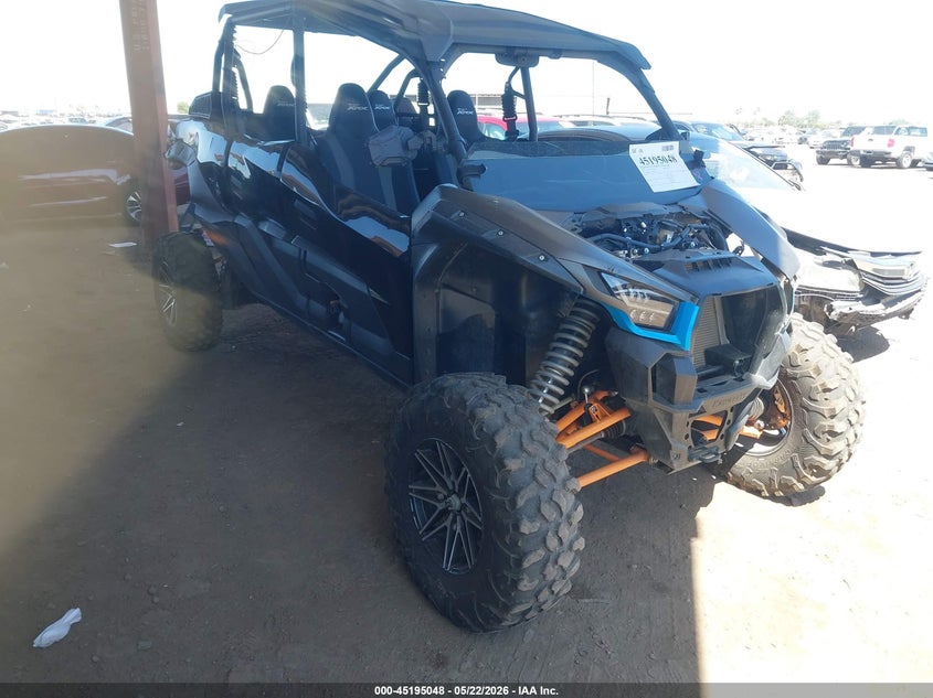 2023 Kawasaki VIN JKARTCA13PB500475 IAAI salvage auction — LEFT SIDE, Salvage (Arizona), sold $6,550 on 2026-07-22 (photo 1)