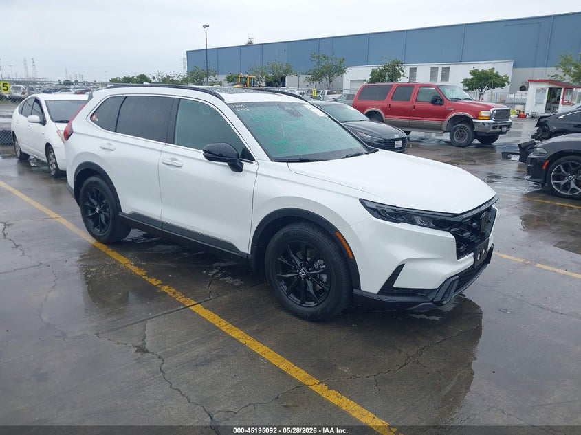 2025 Honda Cr-v VIN 7FARS5H8XSE012528 IAAI salvage auction — LEFT SIDE, Salvage Title, sold $18,450 on 2026-07-13 (photo 1)
