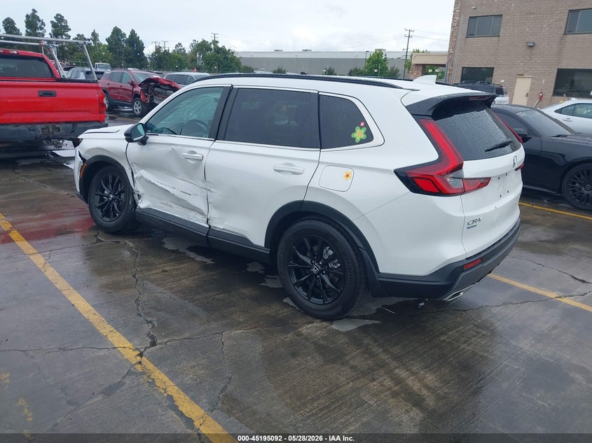 2025 Honda Cr-v VIN 7FARS5H8XSE012528 IAAI salvage auction — LEFT SIDE, Salvage Title, sold $18,450 on 2026-07-13 (photo 3)