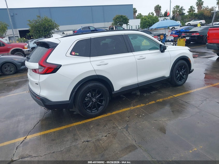2025 Honda Cr-v VIN 7FARS5H8XSE012528 IAAI salvage auction — LEFT SIDE, Salvage Title, sold $18,450 on 2026-07-13 (photo 4)