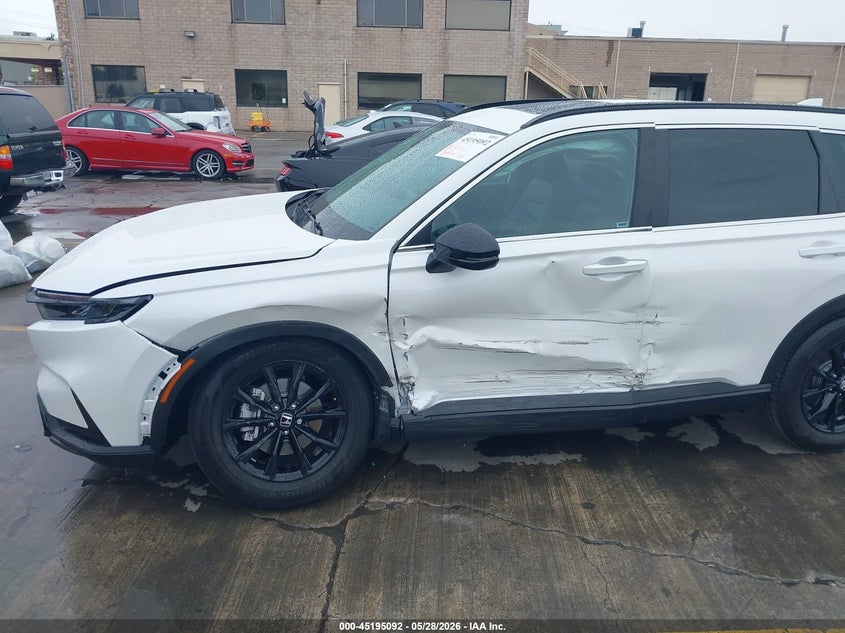 2025 Honda Cr-v VIN 7FARS5H8XSE012528 IAAI salvage auction — LEFT SIDE, Salvage Title, sold $18,450 on 2026-07-13 (photo 6)